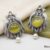 Mayura Netra Oxidized Studs