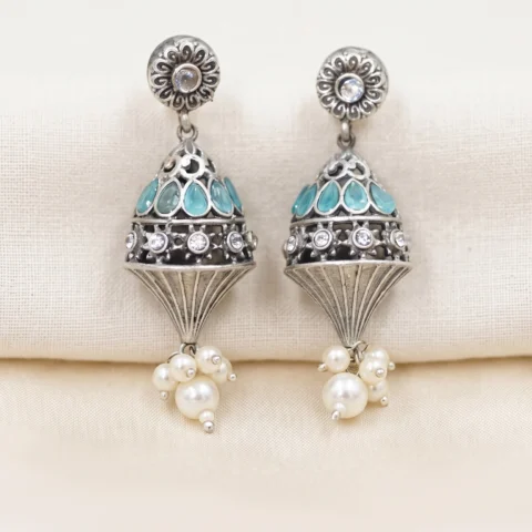 Neelima Floral Jhumkas