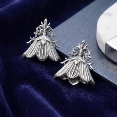 The Aura Filigree Bell Earrings