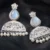 The Mayura Moonstone Chandbalis